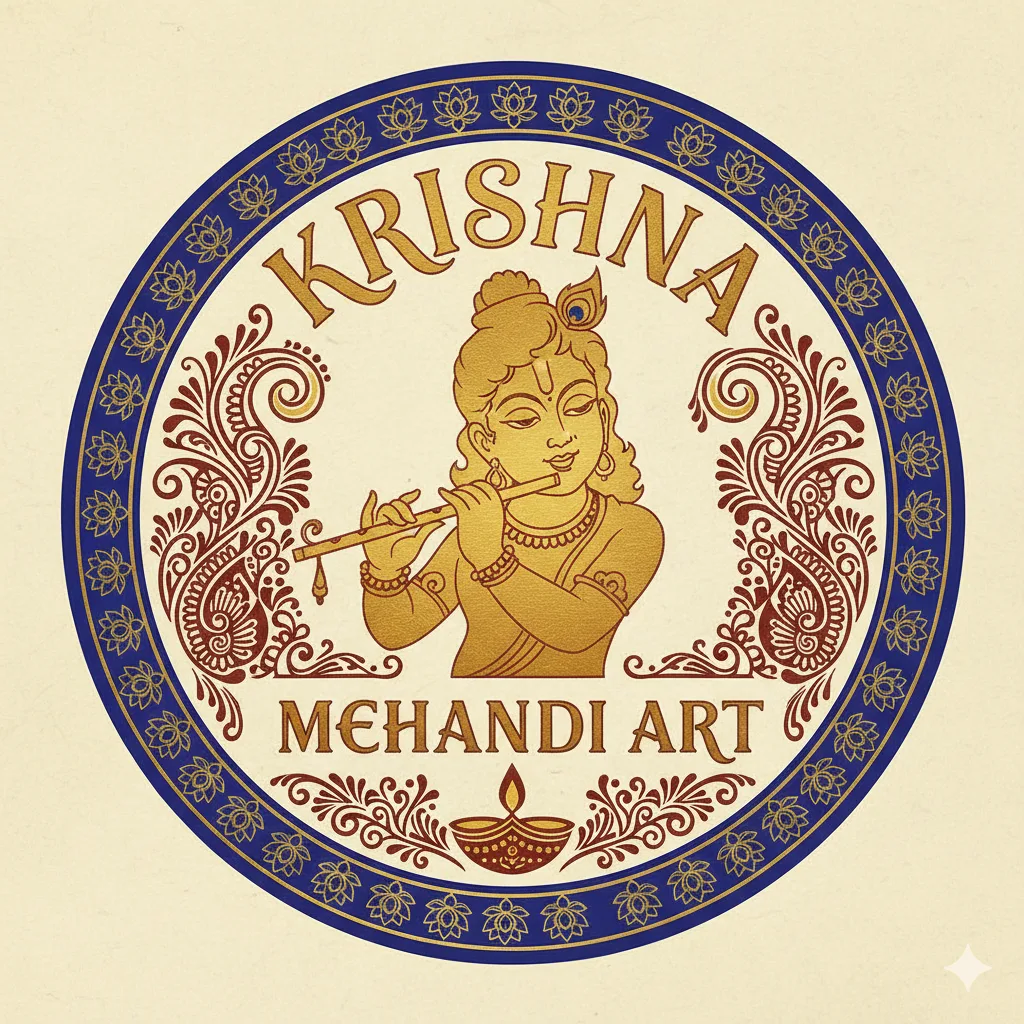 Krishna Mehndi Art